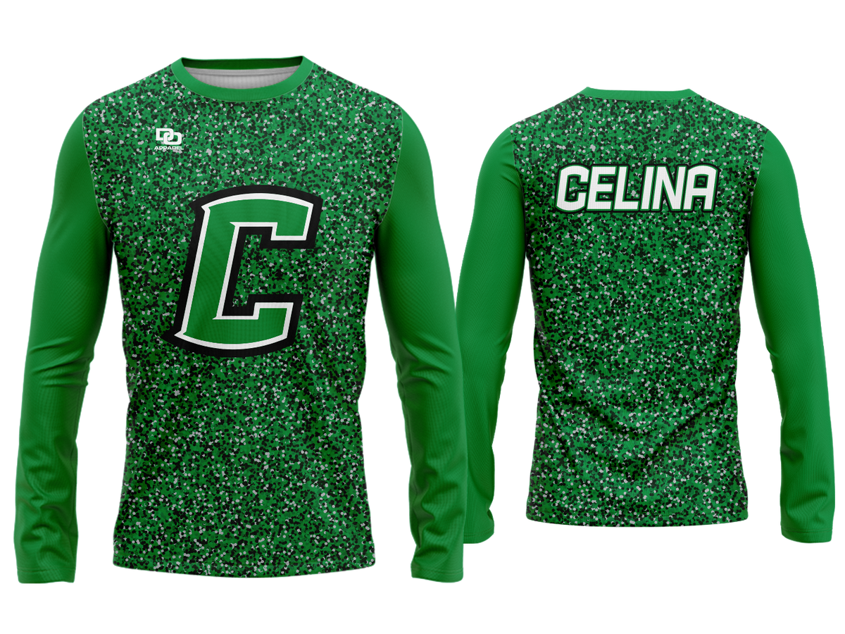 Custom Long Sleeve Jersey - Kelly