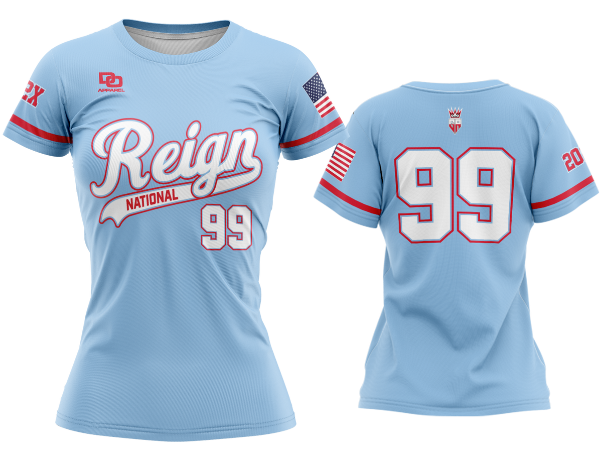 Custom Womens Crew Jersey - National Columbia