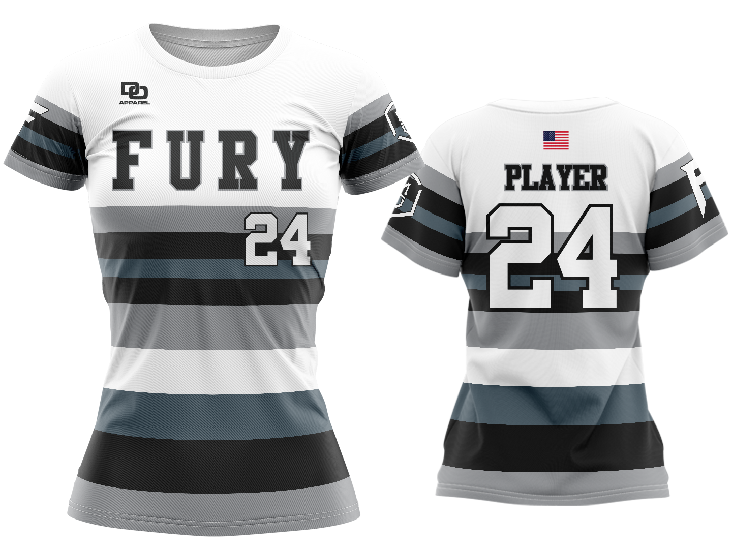 Custom Crew Jersey - Stripes