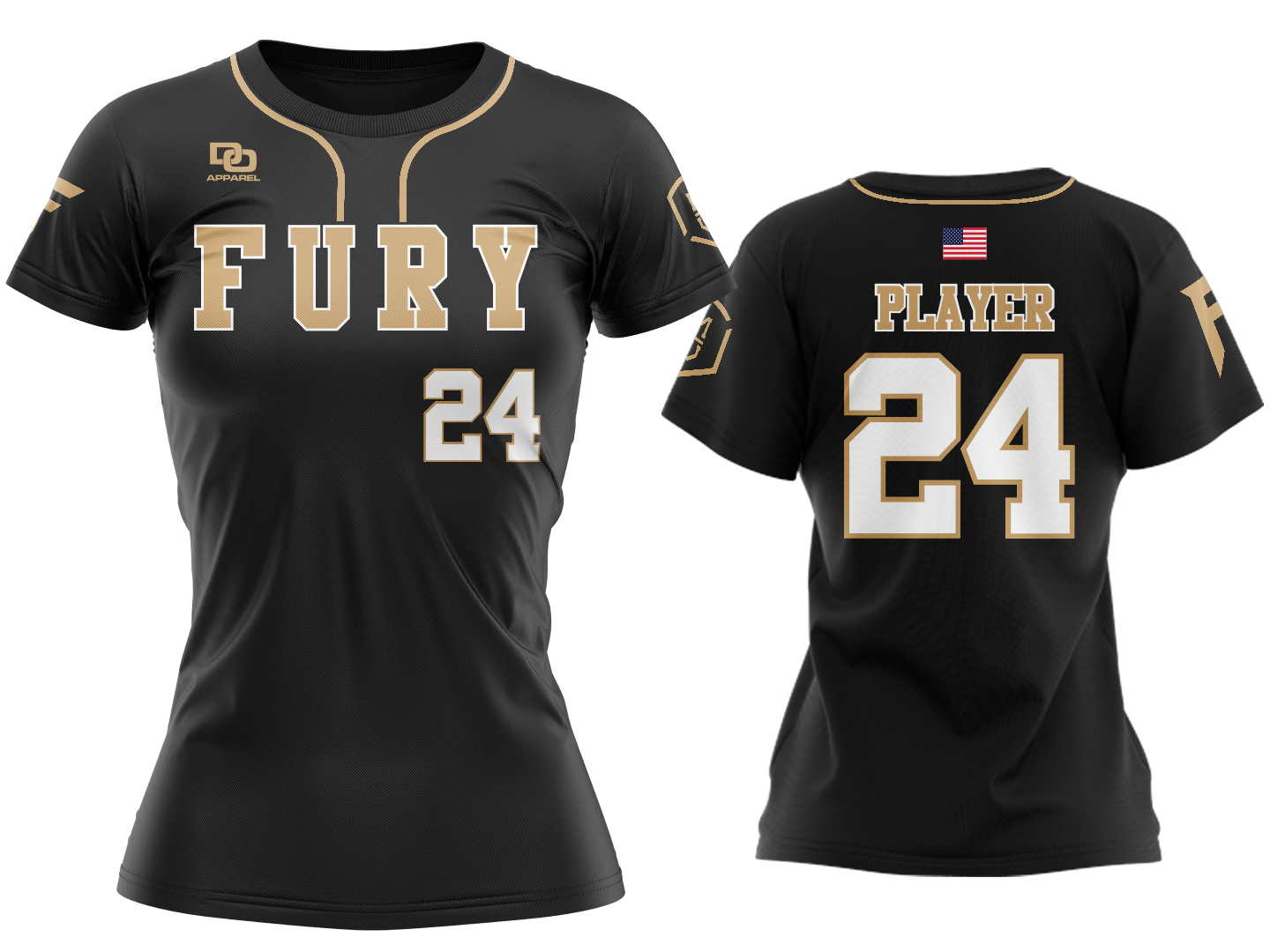 Custom Crew Jersey - OSU Black
