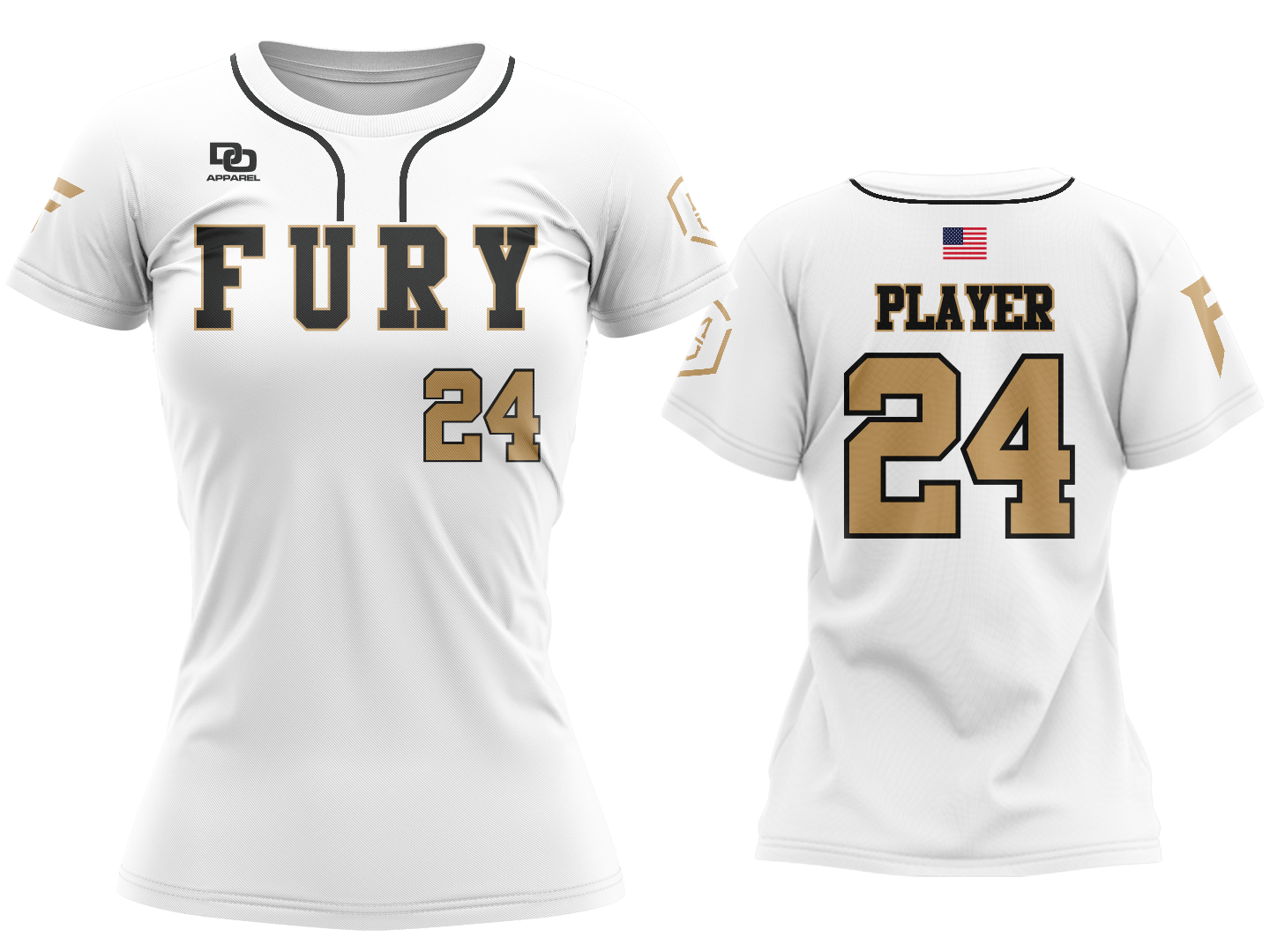 Custom Crew Jersey - OSU White
