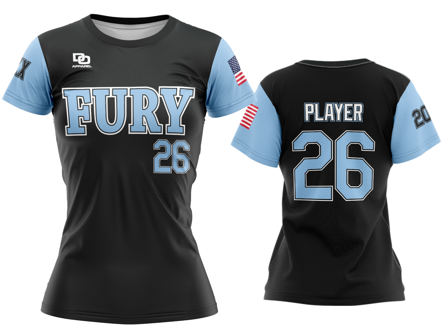 Custom Crew Jersey - TN Black
