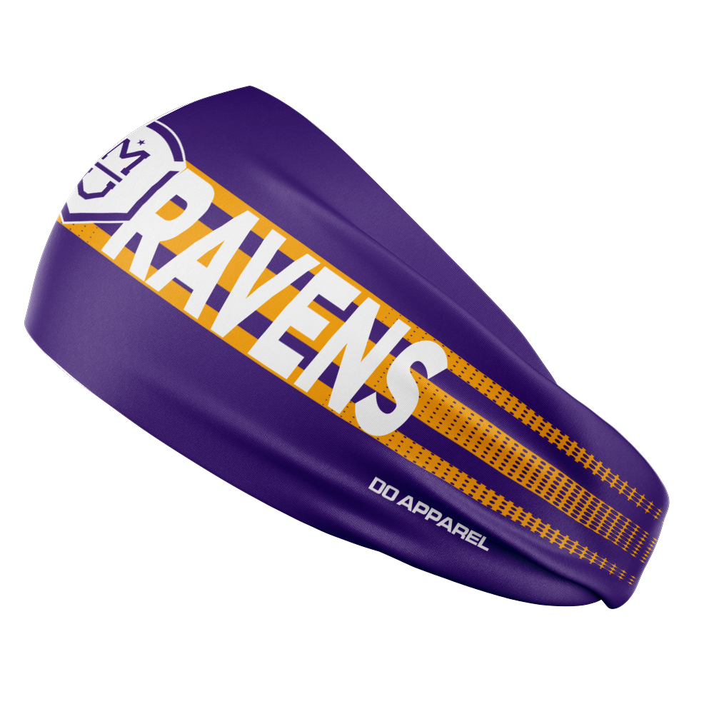 Millard Custom Headband - Ravens