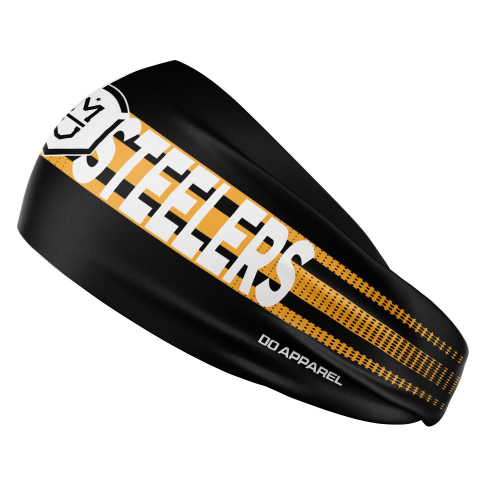 Millard Custom Headband - Steelers
