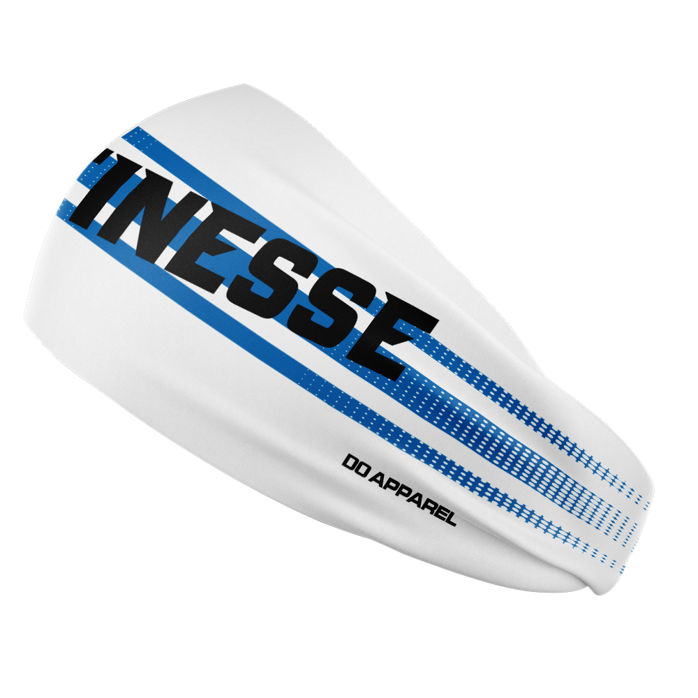 Custom Finesse Headband - White
