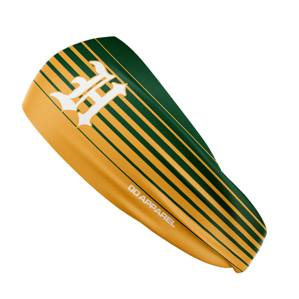 Custom Headband - Xmas Striped