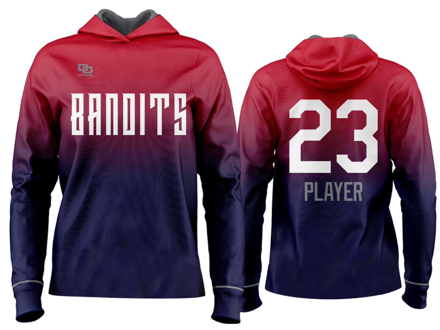 Custom Team Hoodie - Fade