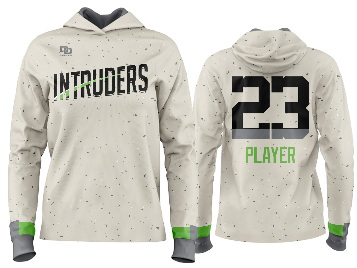 Custom Team Hoodie - Ivory