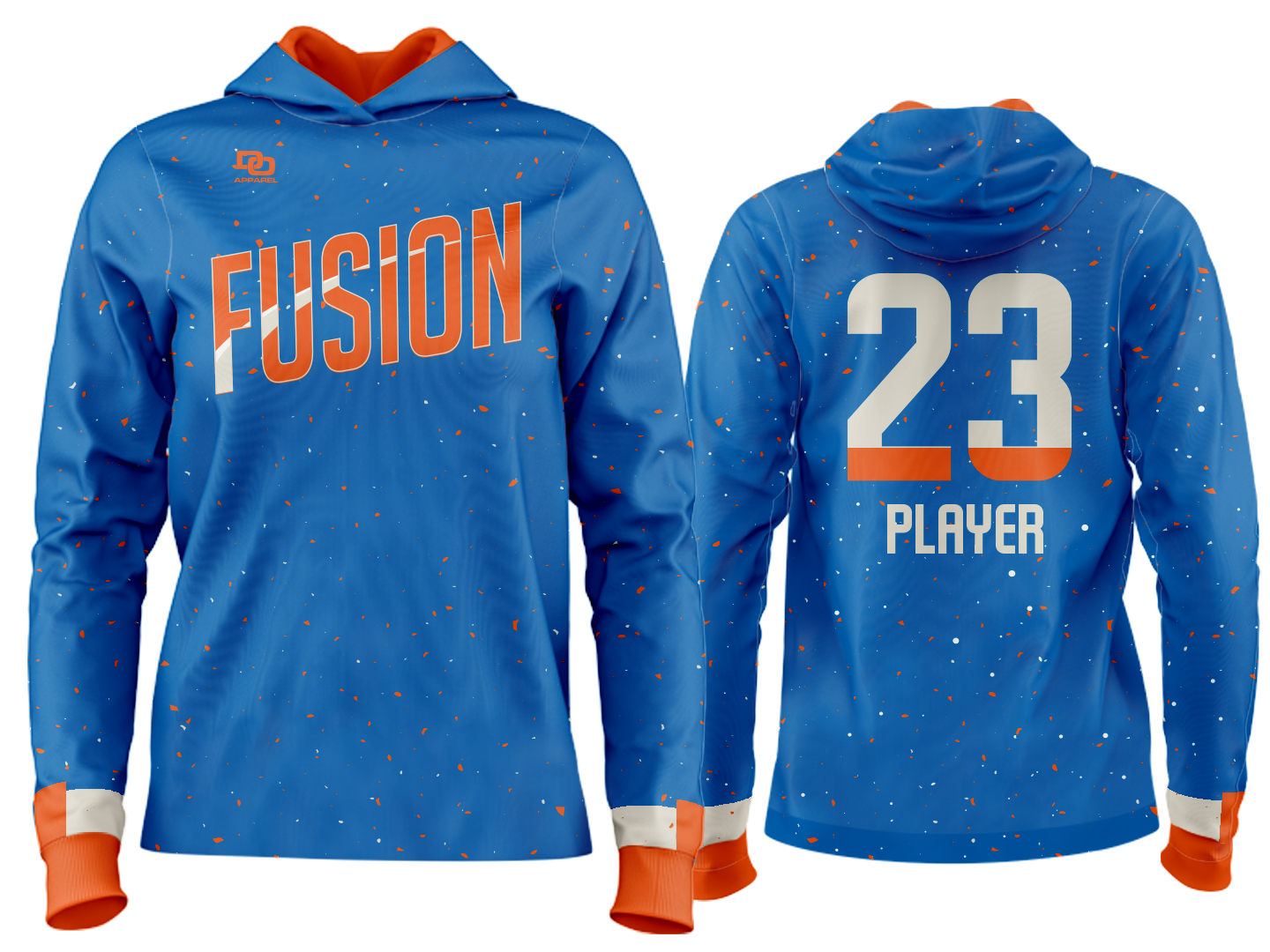 Custom Team Hoodie - LAD Royal
