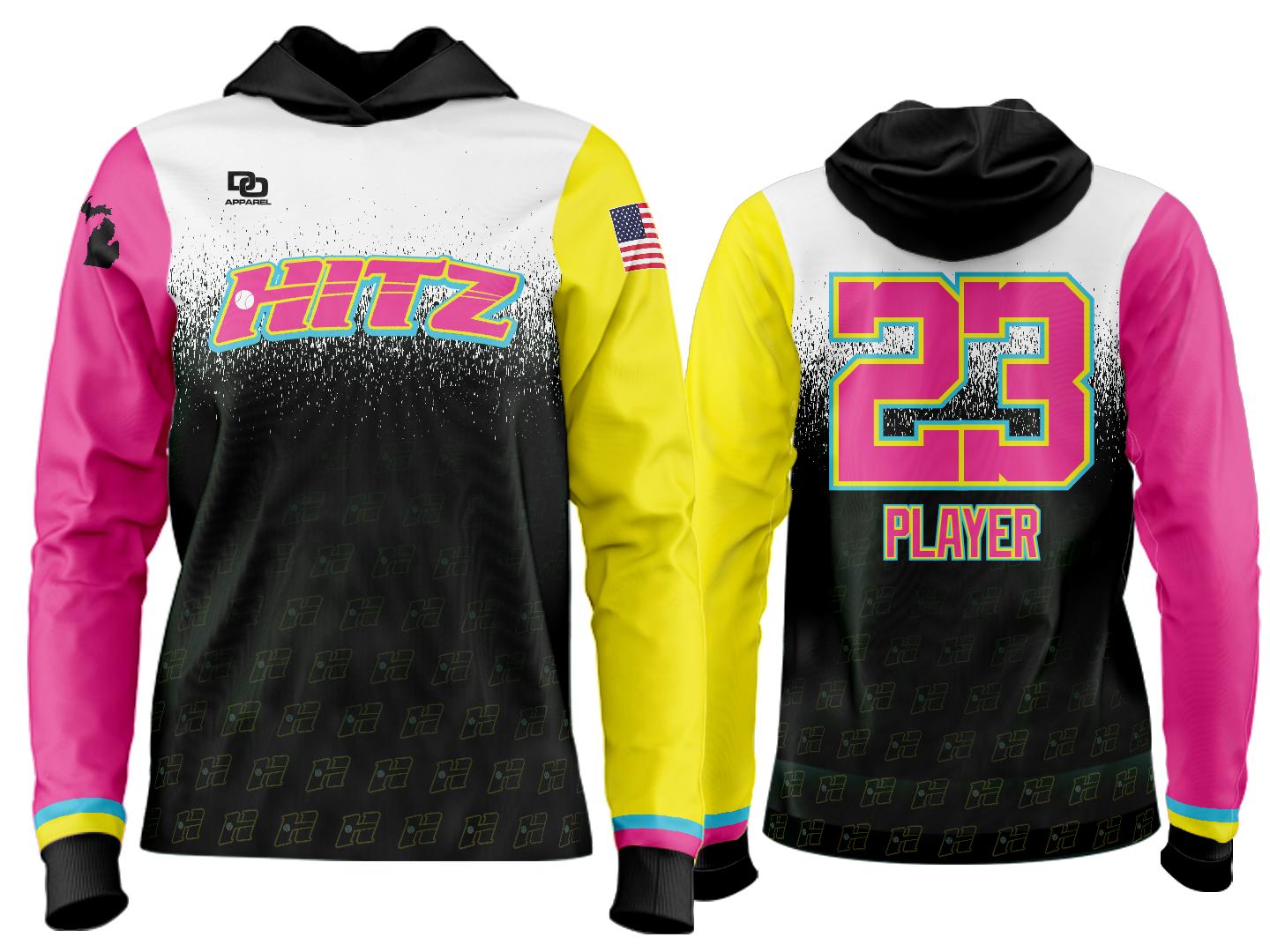 Custom Team Hoodie - Bolt