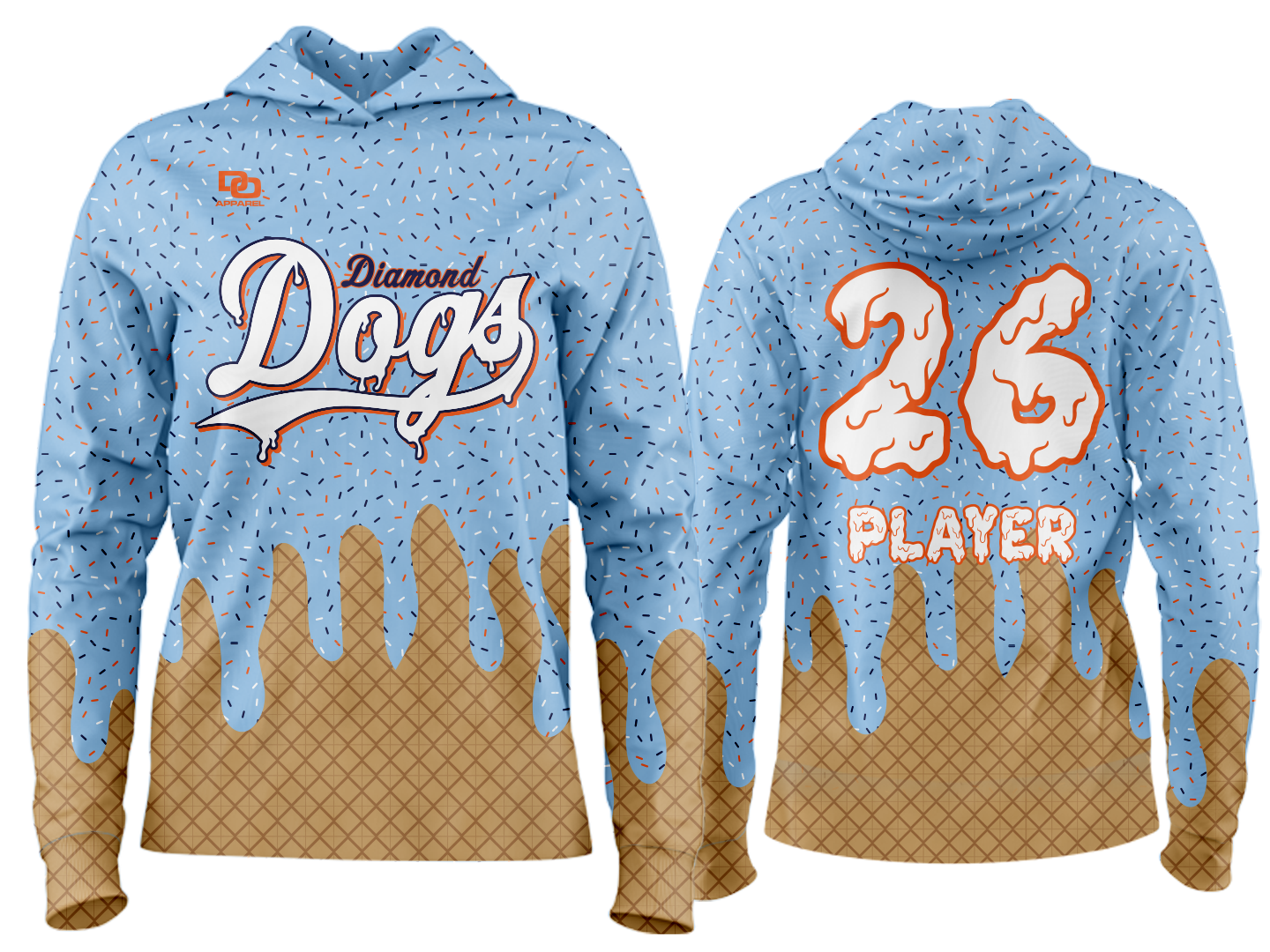 Custom Team Hoodie - Drip