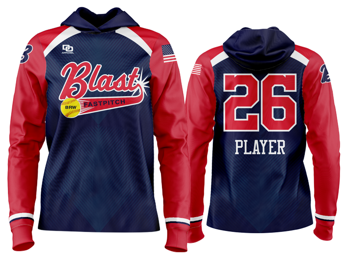 Custom Team Hoodie - Navy Mod