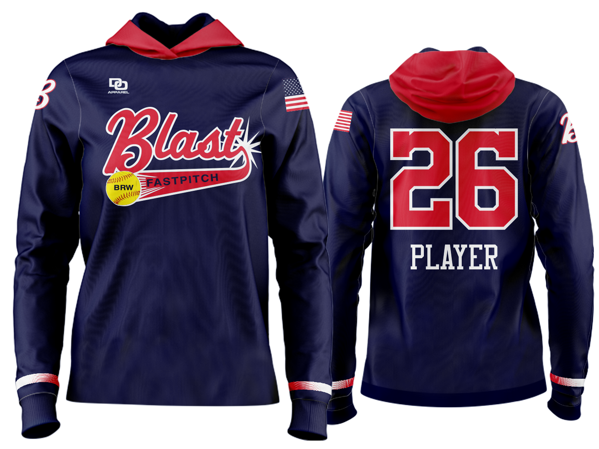 Custom Team Hoodie - Navy OK