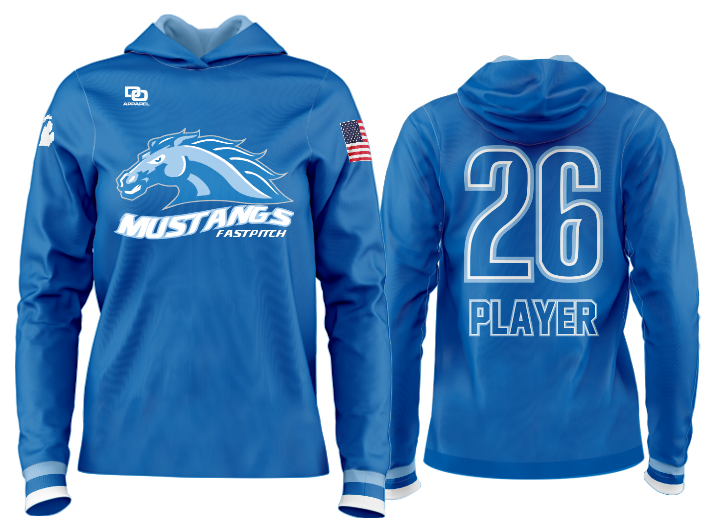 Custom Team Hoodie - Royal