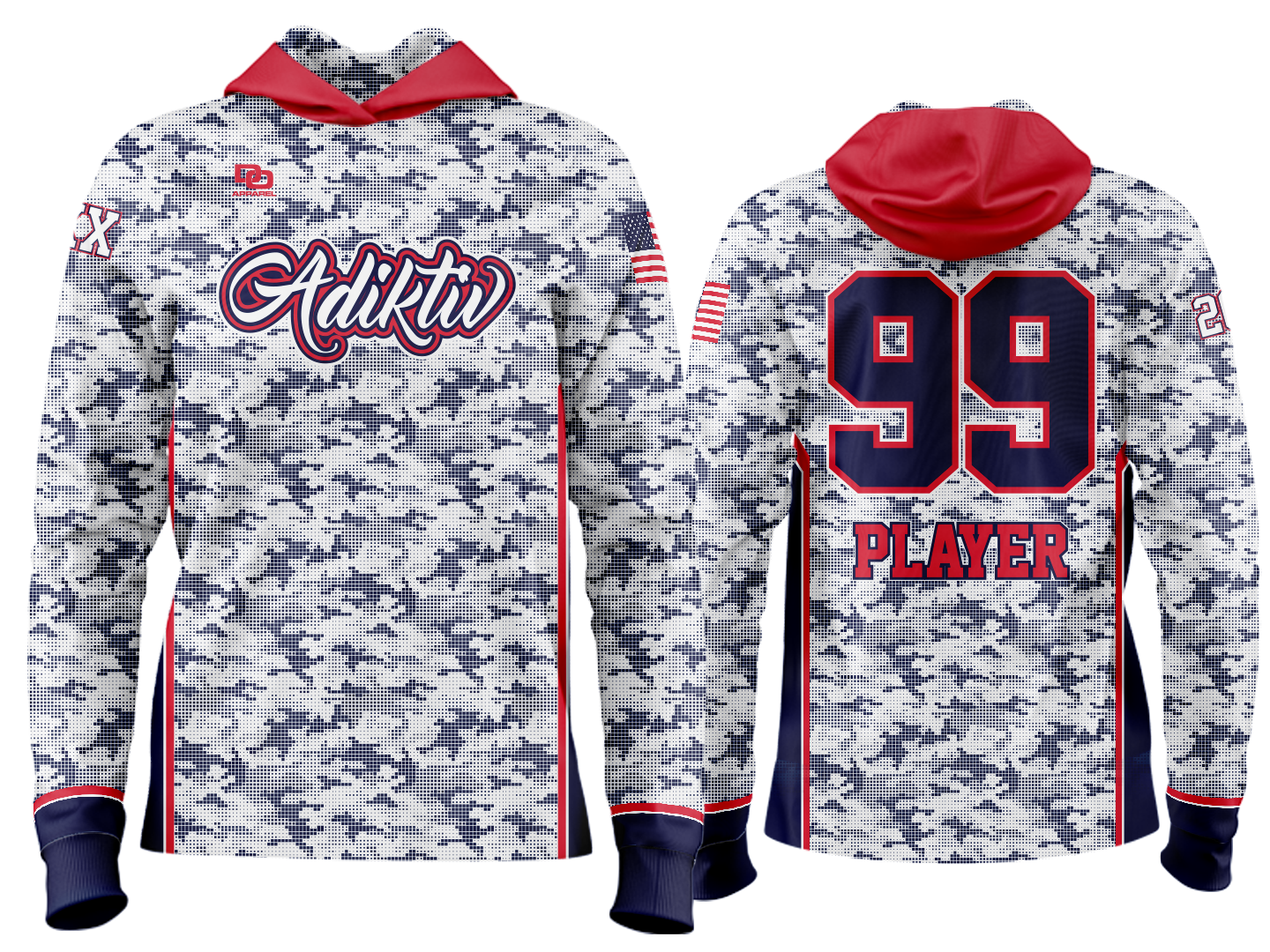 Custom Team Hoodie - Bama
