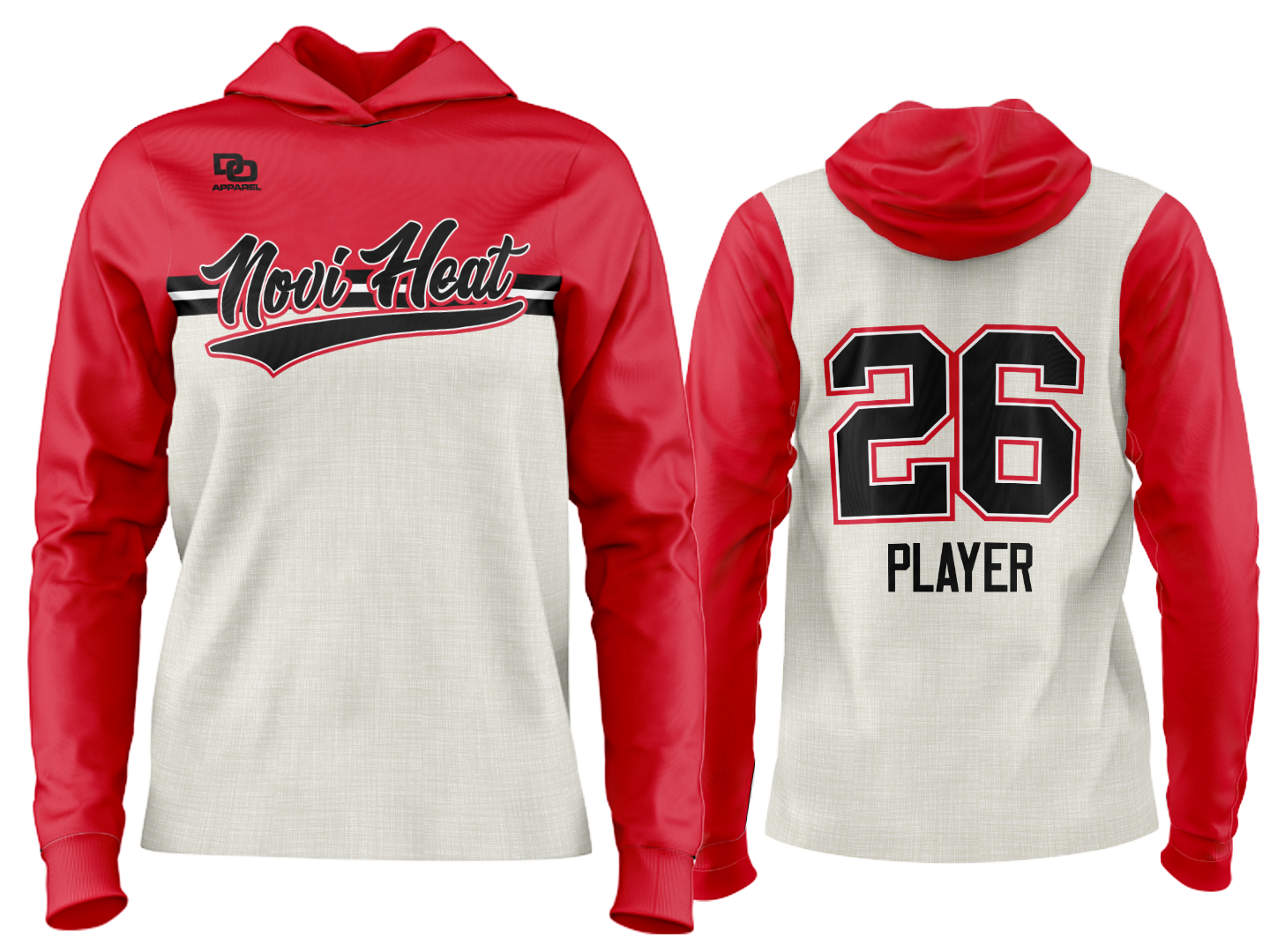 Custom Team Hoodie - Flannel
