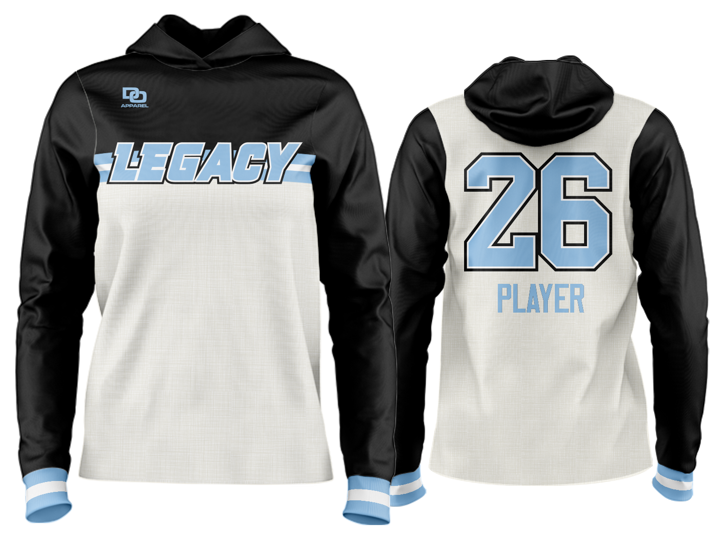 Custom Team Hoodie - Flannel