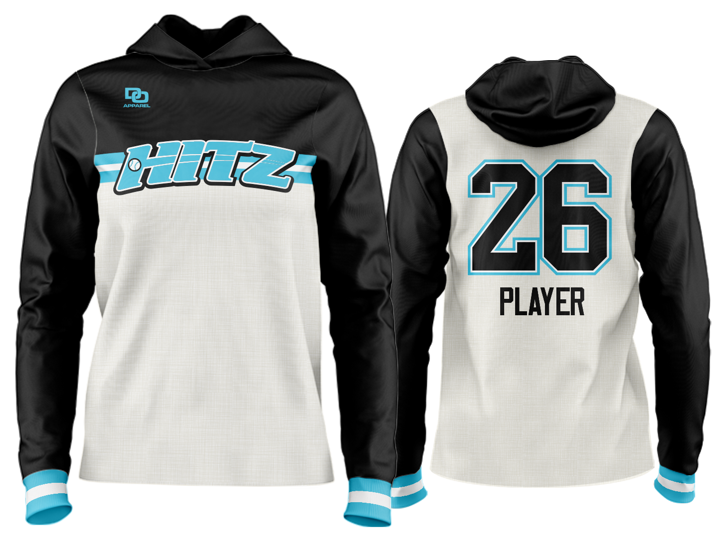 Custom Team Hoodie - Flannel