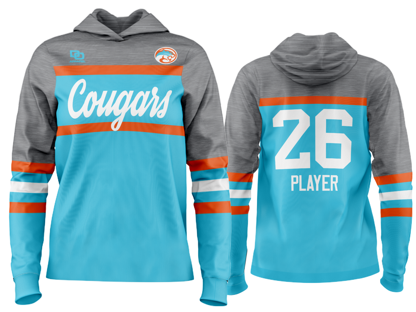 Custom Team Hoodie - Cougars TB