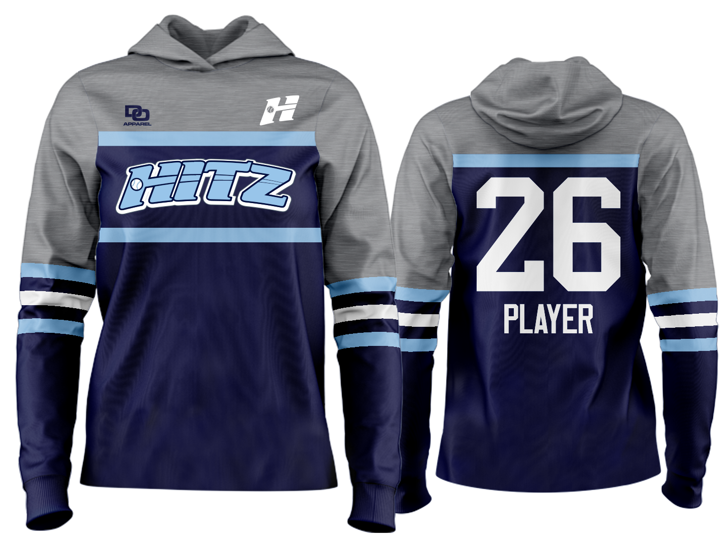 Custom Team Hoodie - TB