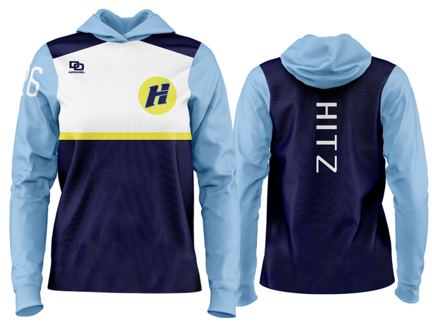 Custom Team Hoodie - Split