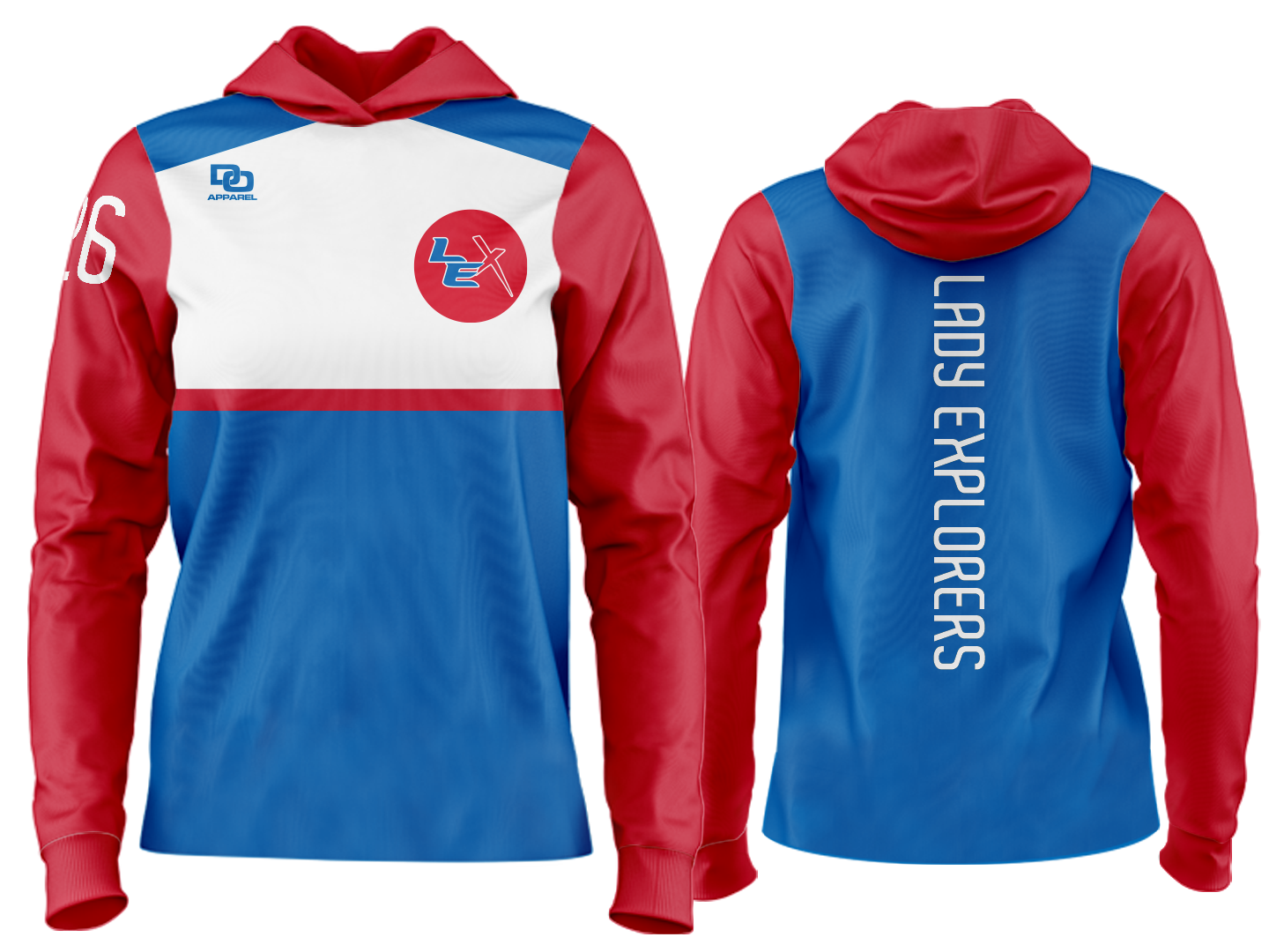 Custom Team Hoodie - Split