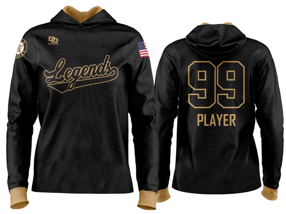 Custom Team Hoodie - Away Black