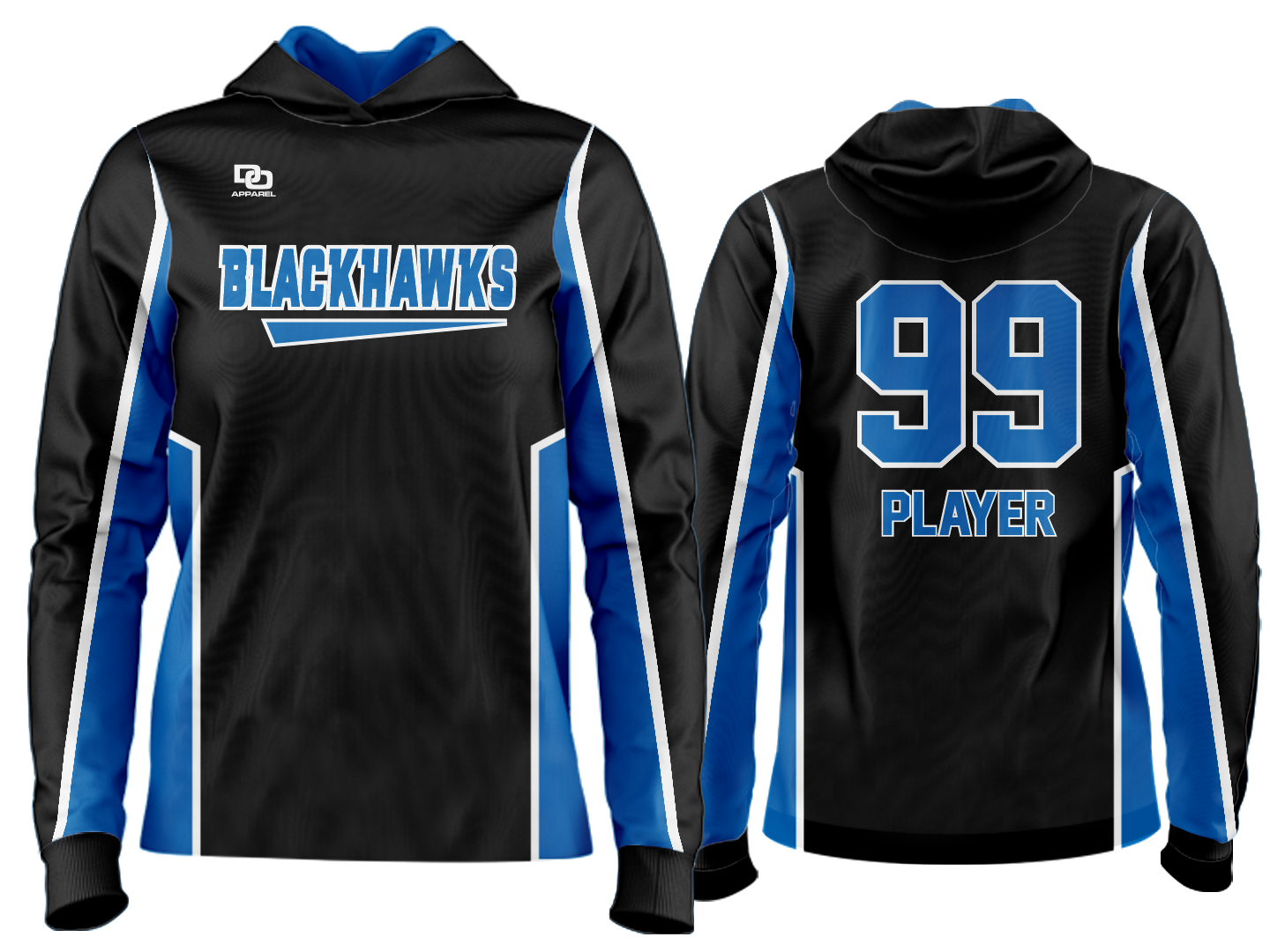 Custom Team Hoodie - 2026 Black