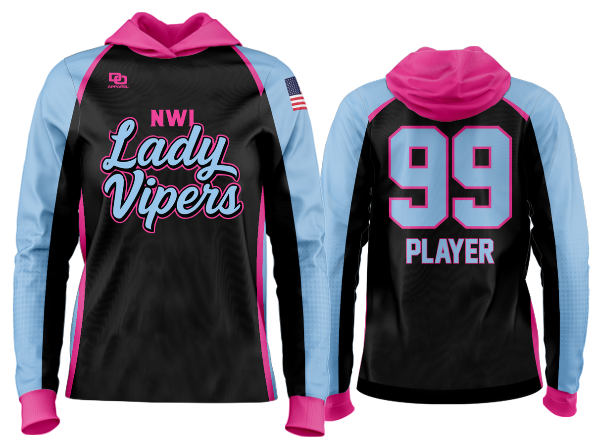 Custom Team Hoodie - Black 2