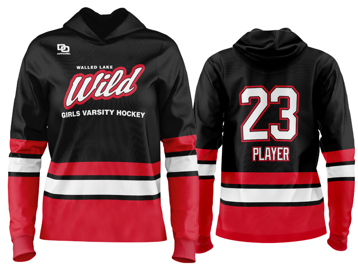 Custom Team Hoodie - Black