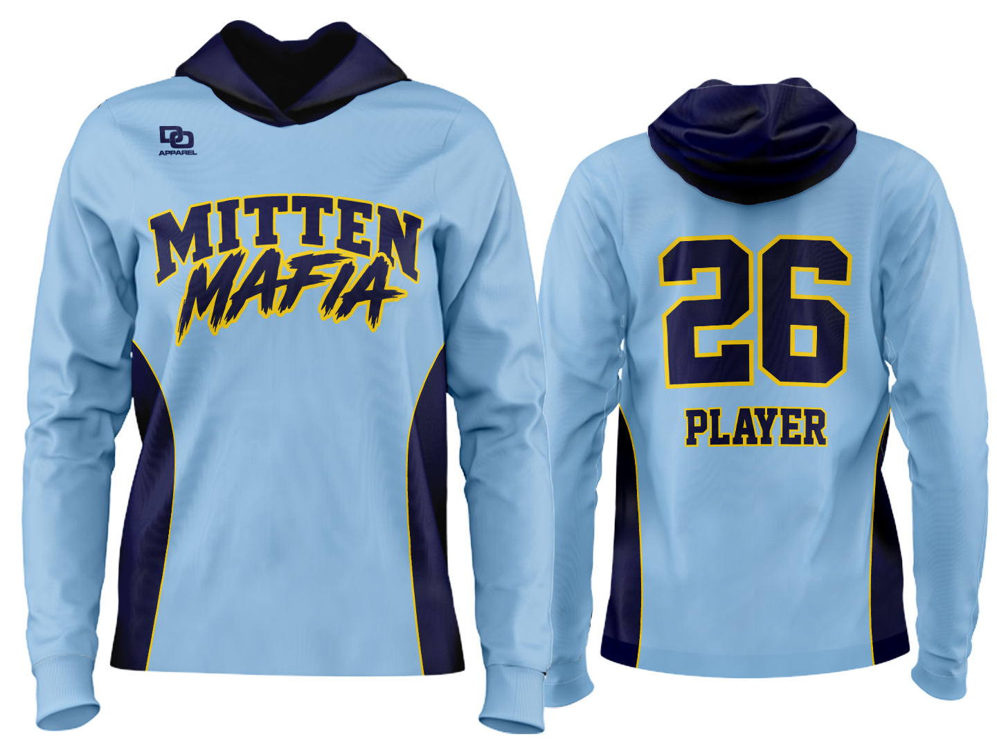 Custom Team Hoodie - Columbia