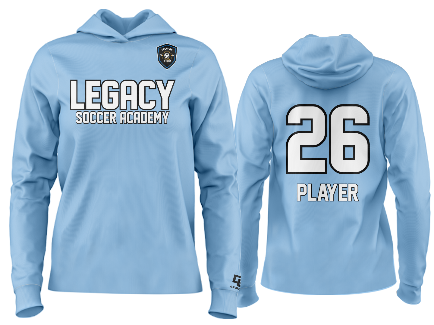 Custom Team Hoodie - Columbia