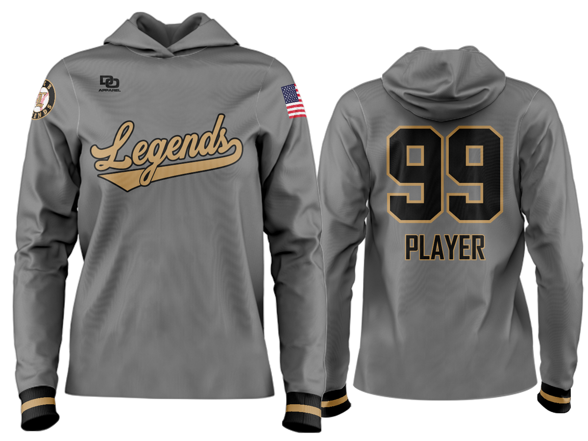 Custom Team Hoodie - Crush Gray