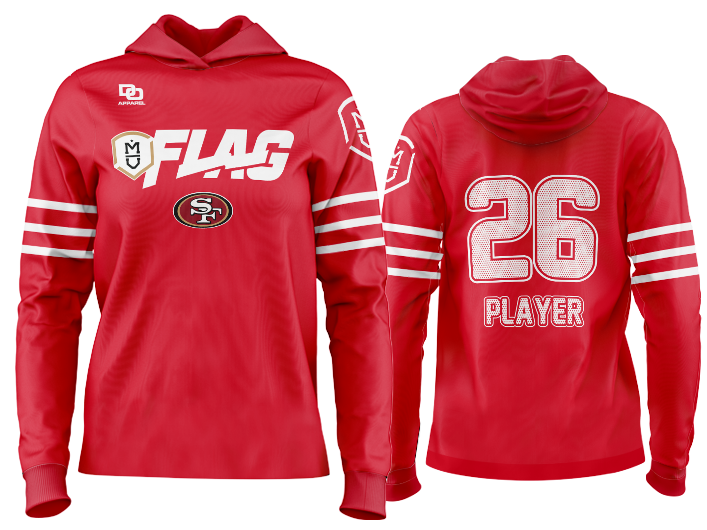 Millard Custom Team Hoodie - 49ers
