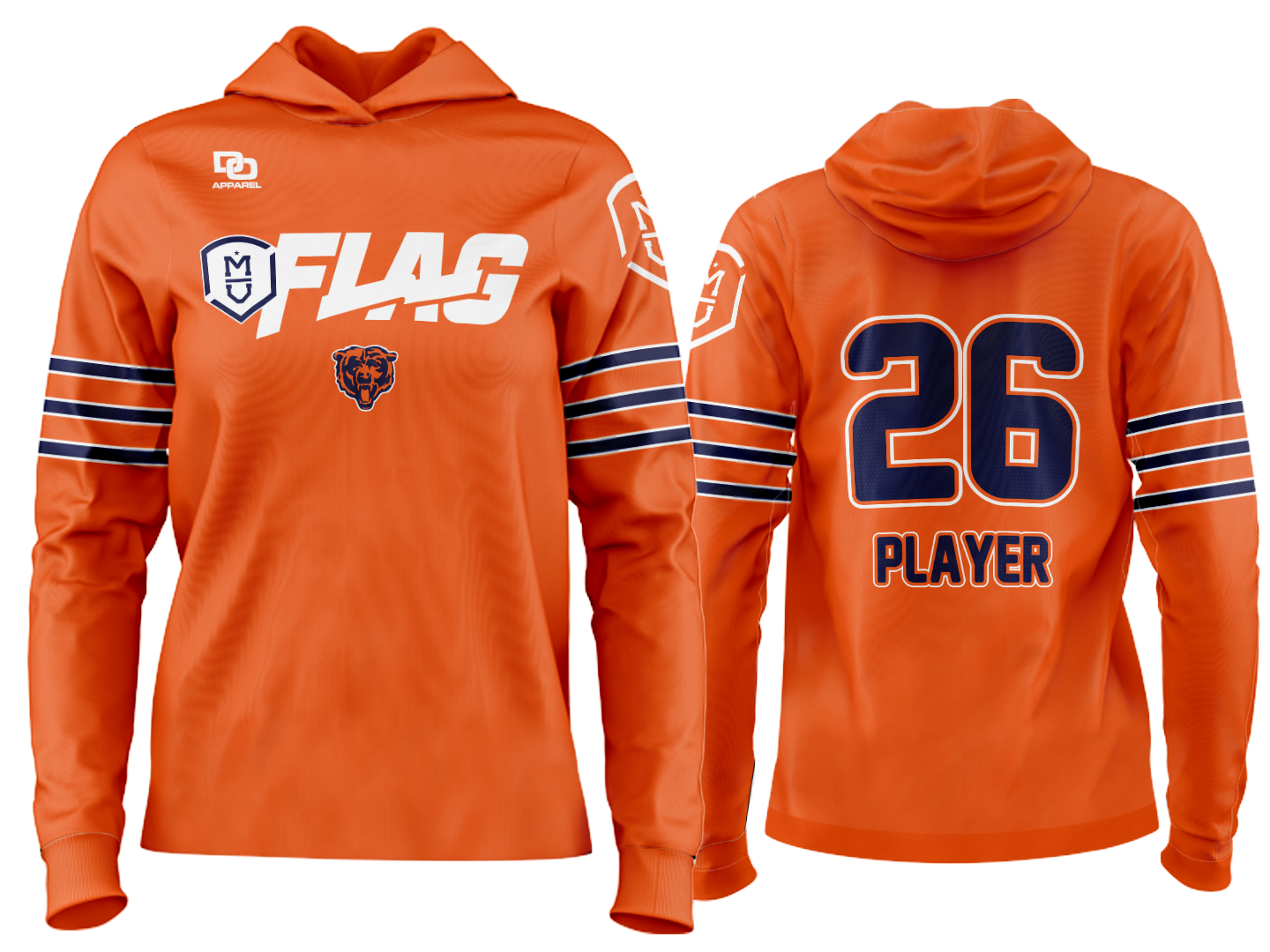 Millard Custom Team Hoodie - Bears