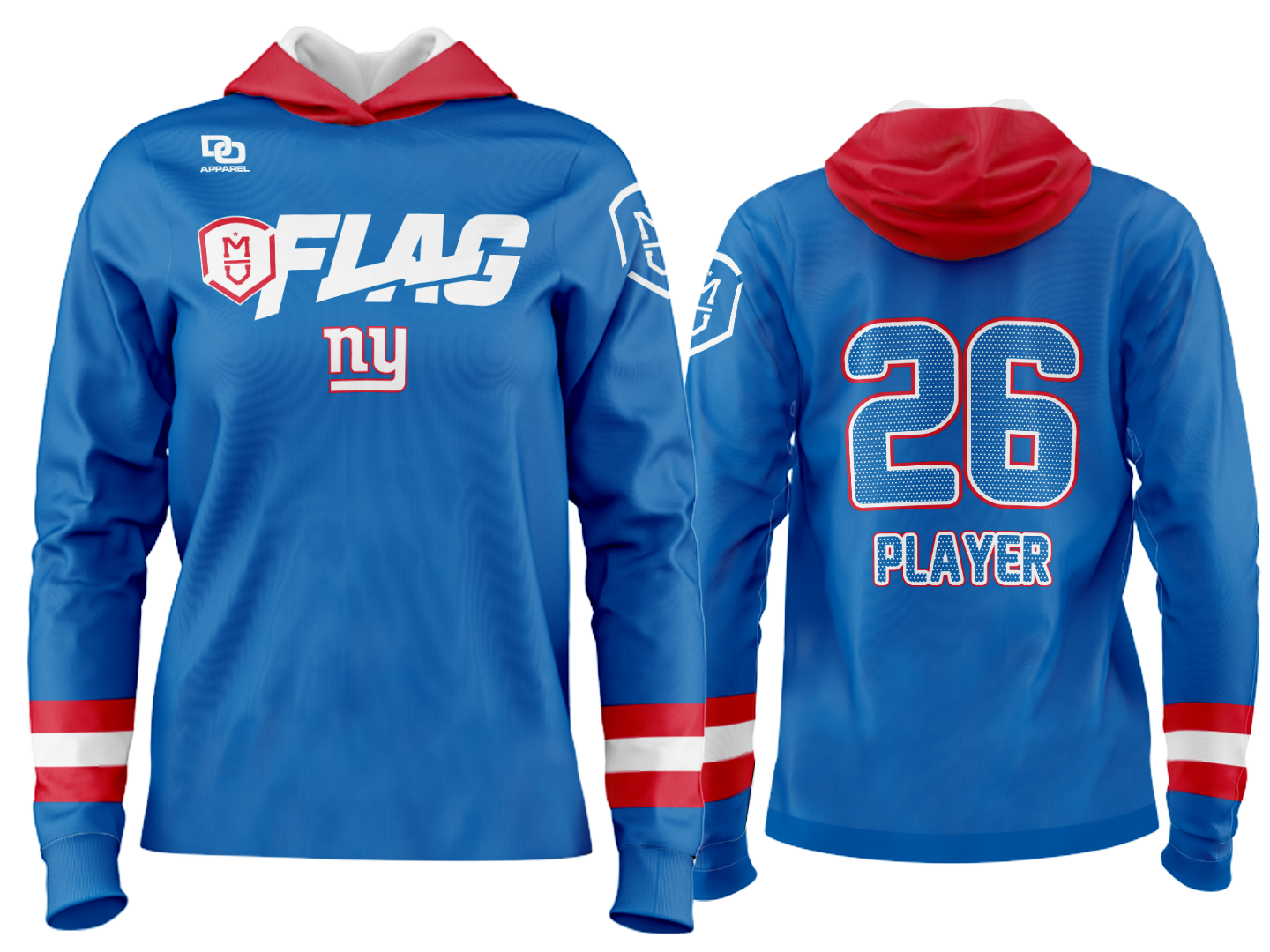 Millard Custom Team Hoodie - Giants