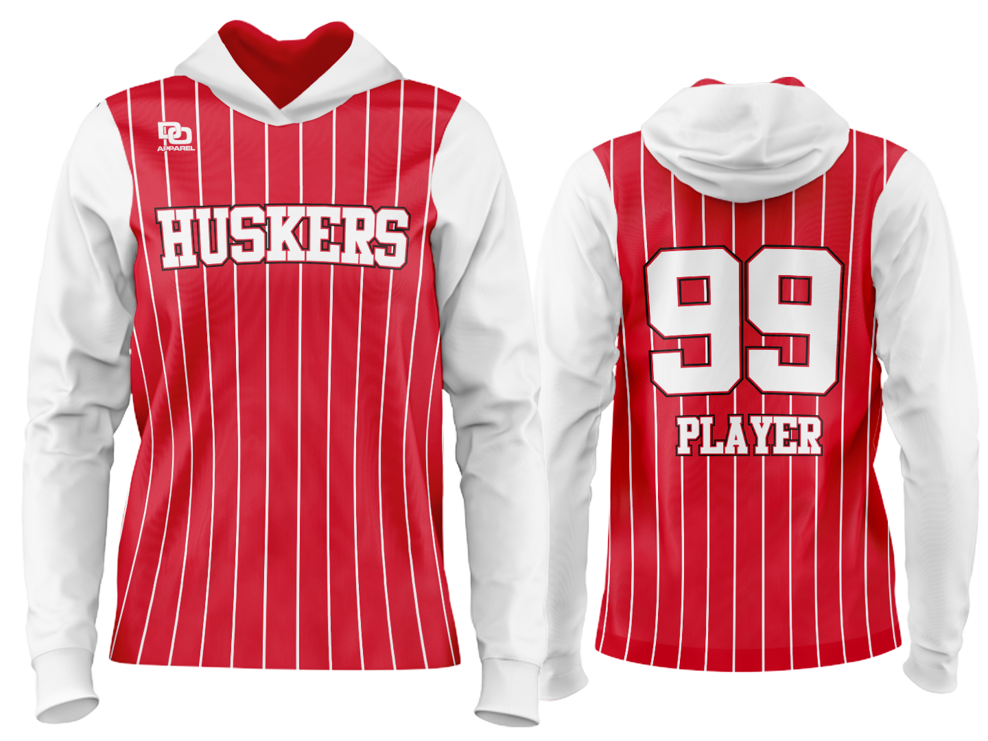 Custom Team Hoodie - Huskers