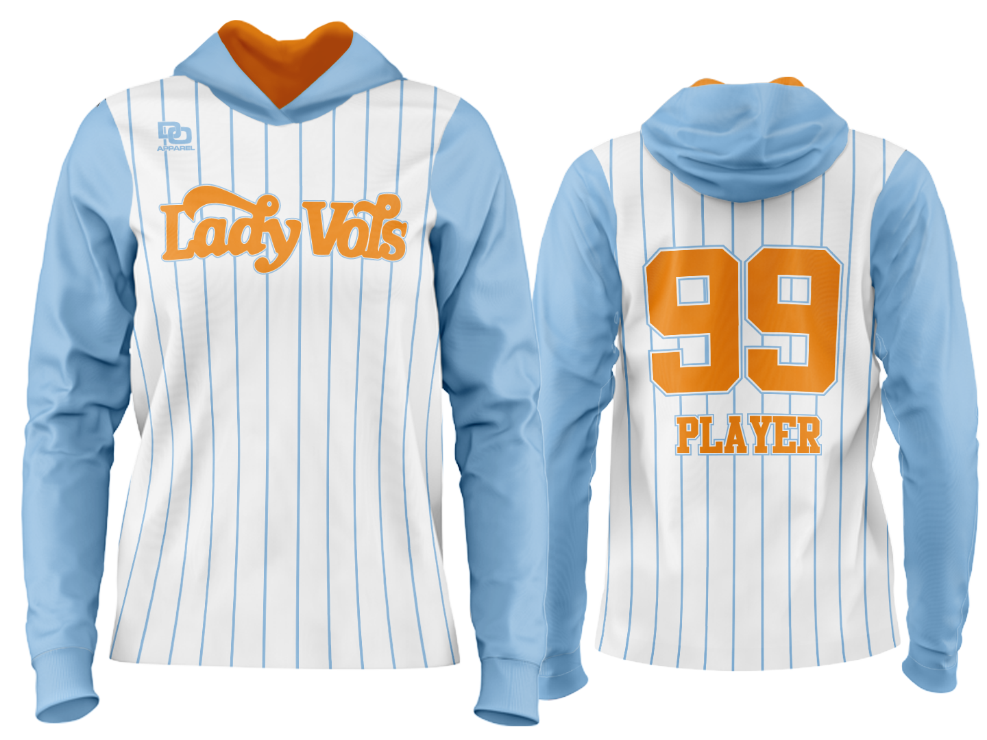 Custom Team Hoodie - Lady Vols