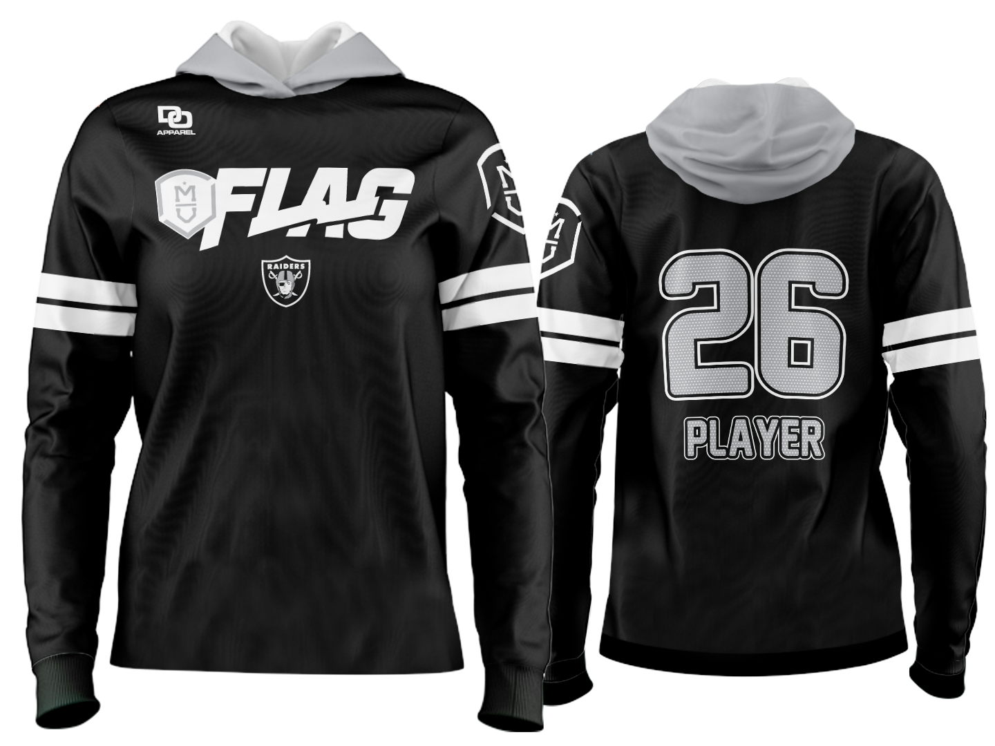 Millard Custom Team Hoodie - Raiders