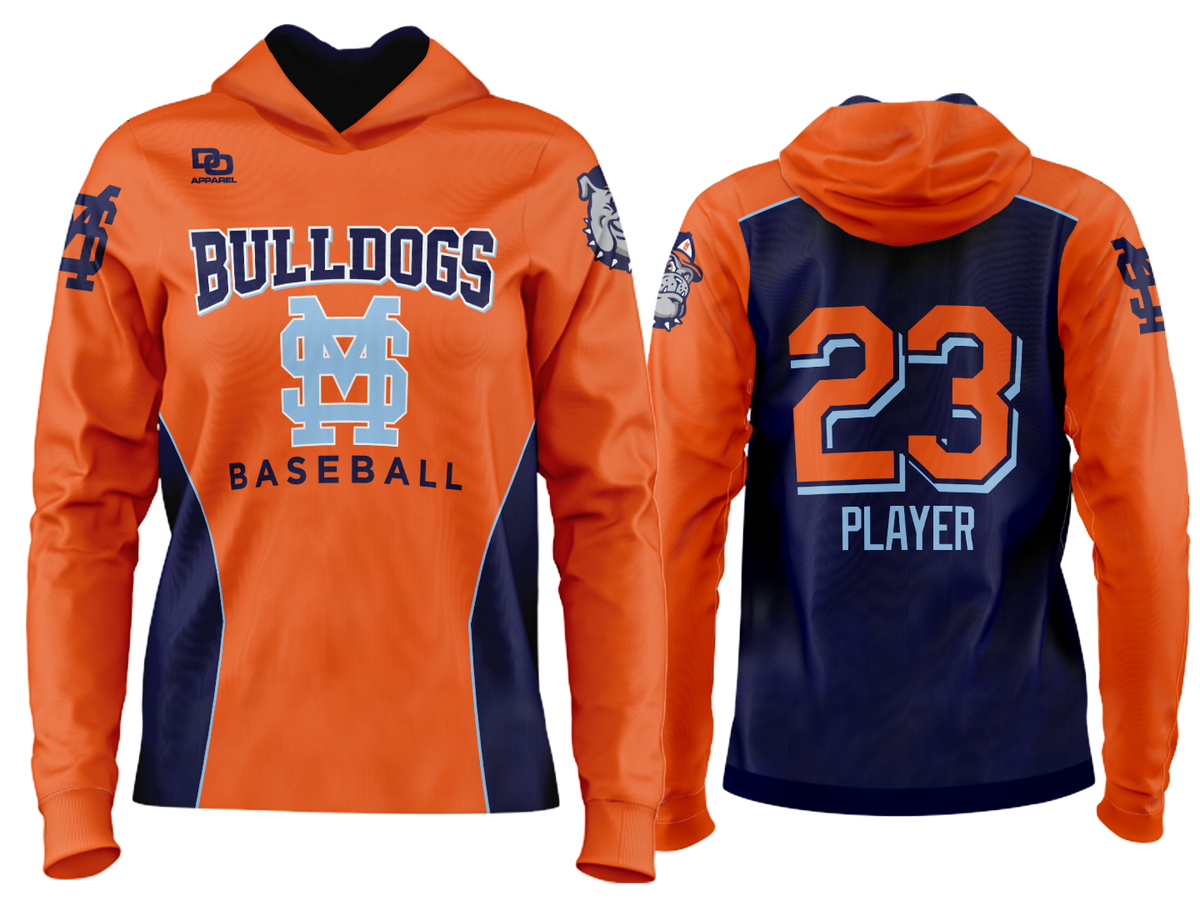 Custom Team Hoodie - Orange