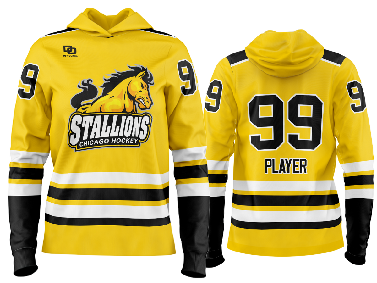 Custom Team Hoodie - Maize