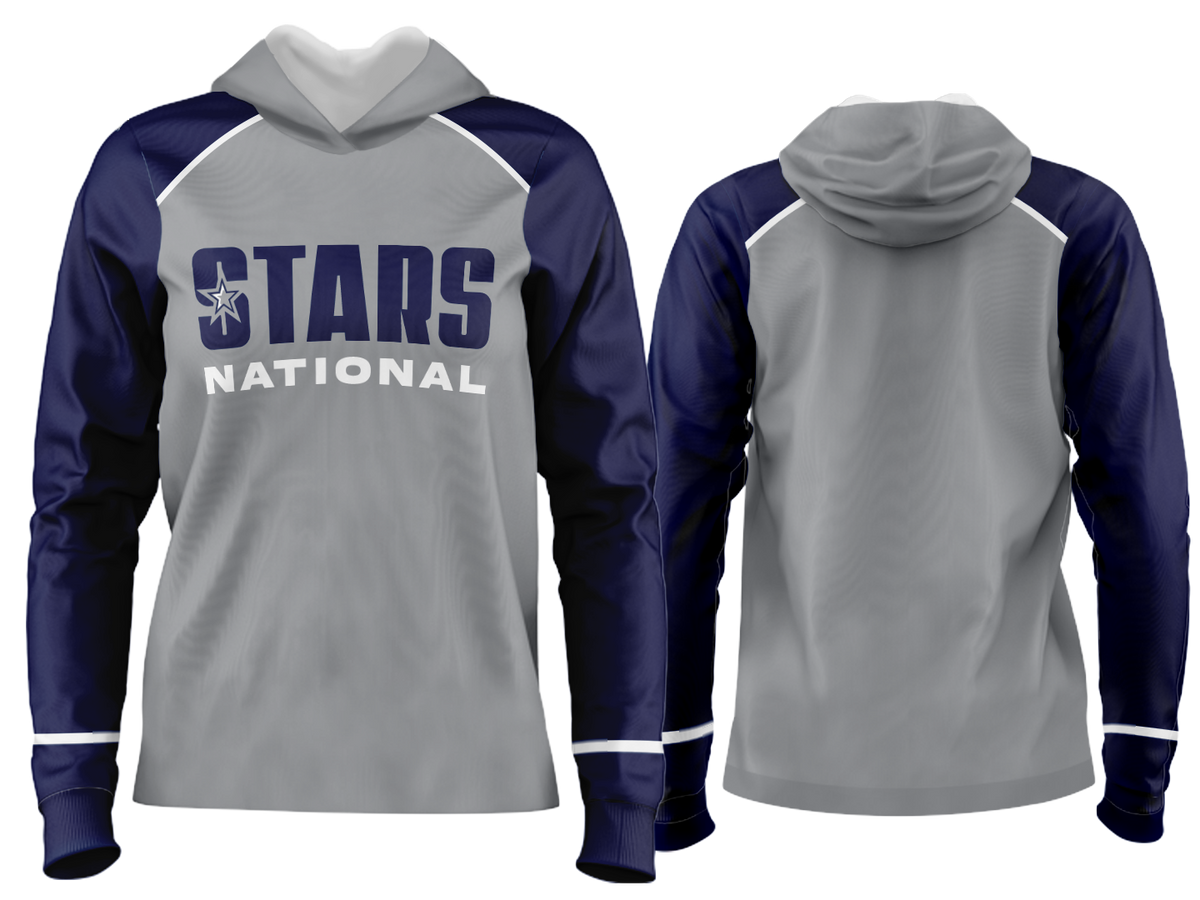 Custom Team Hoodie - Grey Alt National