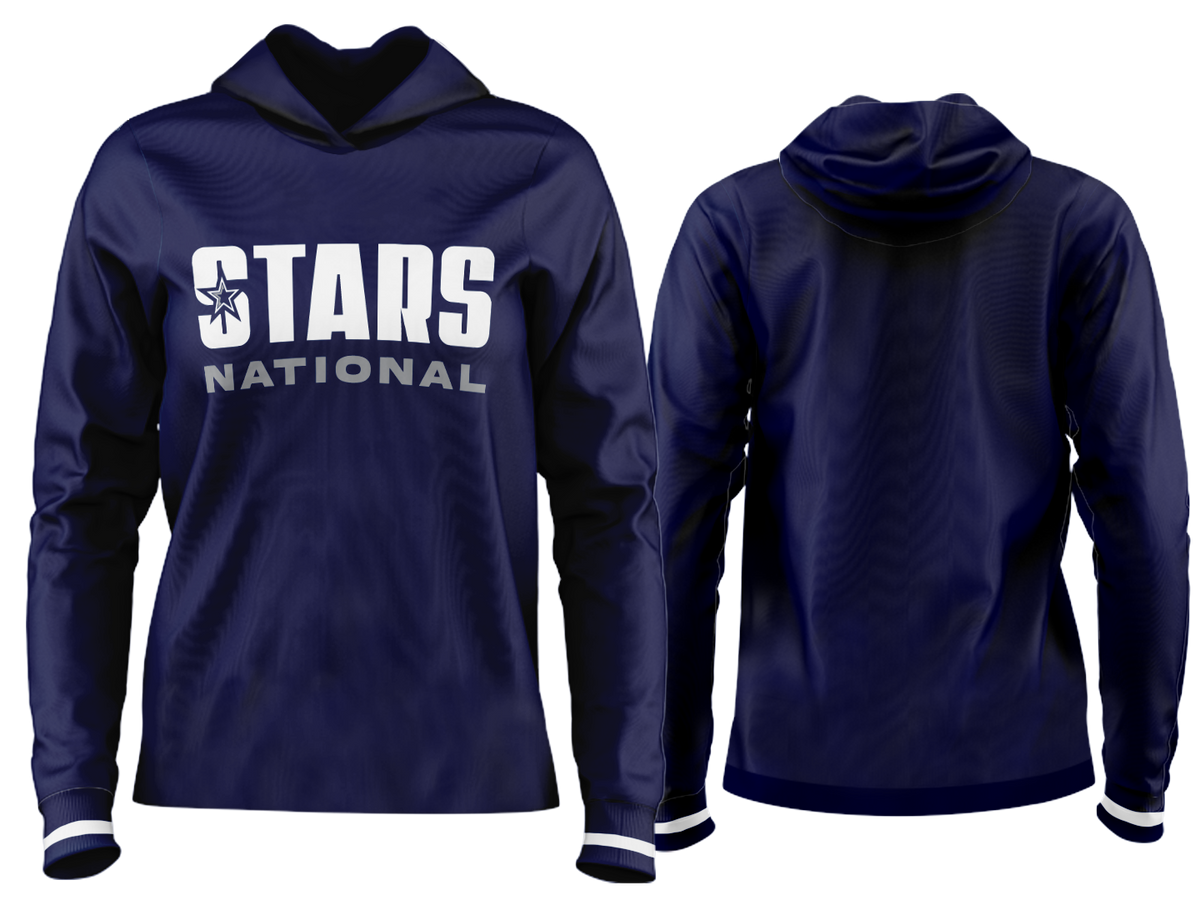 Custom Team Hoodie - Navy Solid National