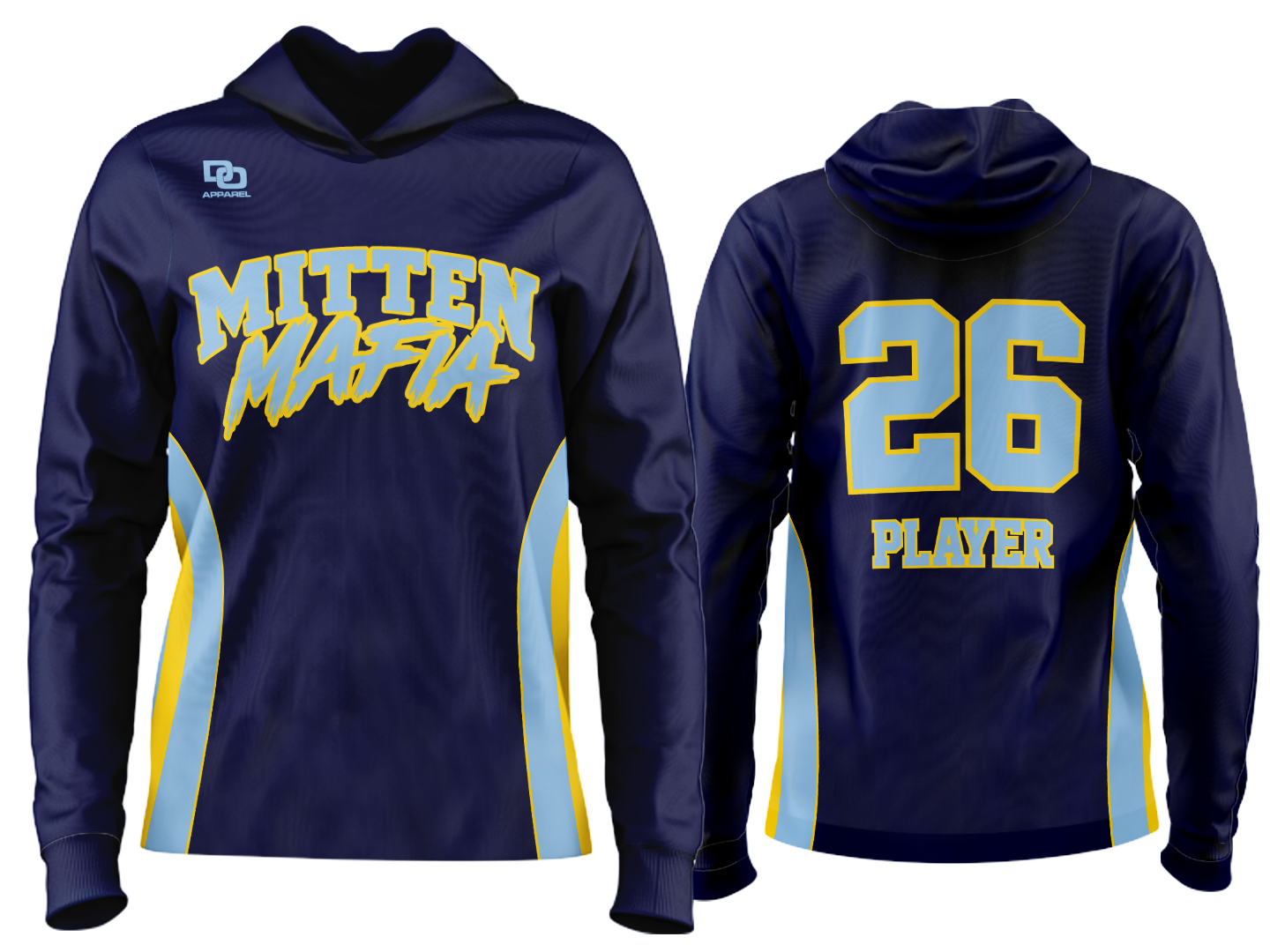 Custom Team Hoodie - Navy
