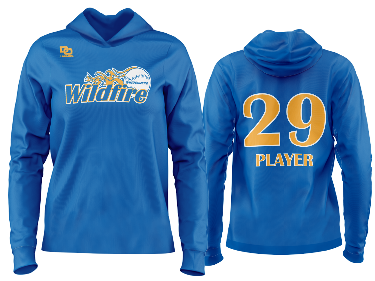 Custom Team Hoodie - Royal