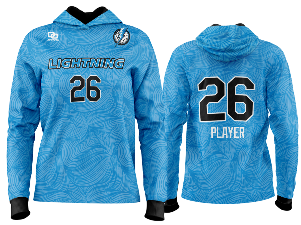 Custom Team Hoodie - Super Blue