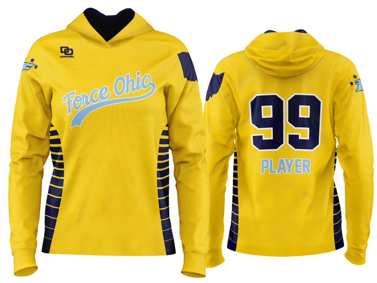 Custom Team Hoodie - Maize