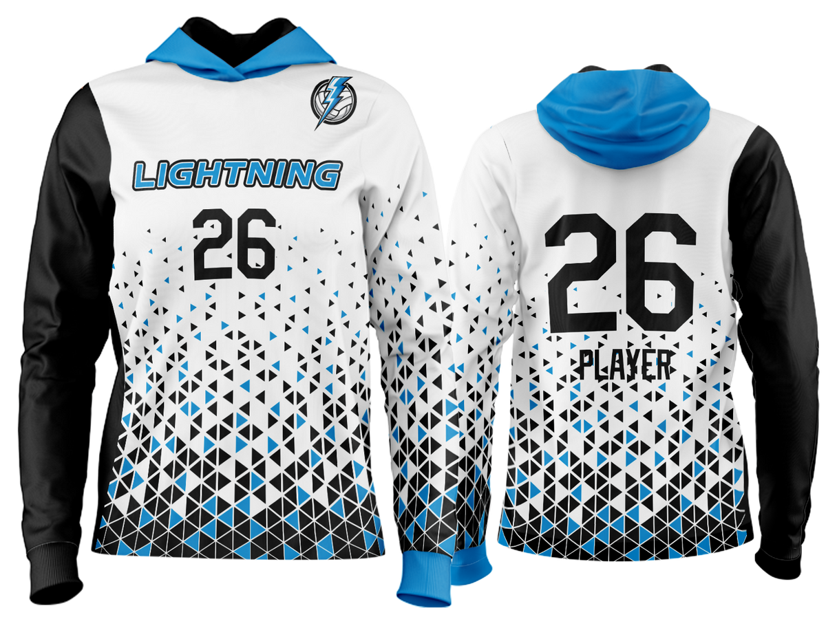 Custom Team Hoodie - White