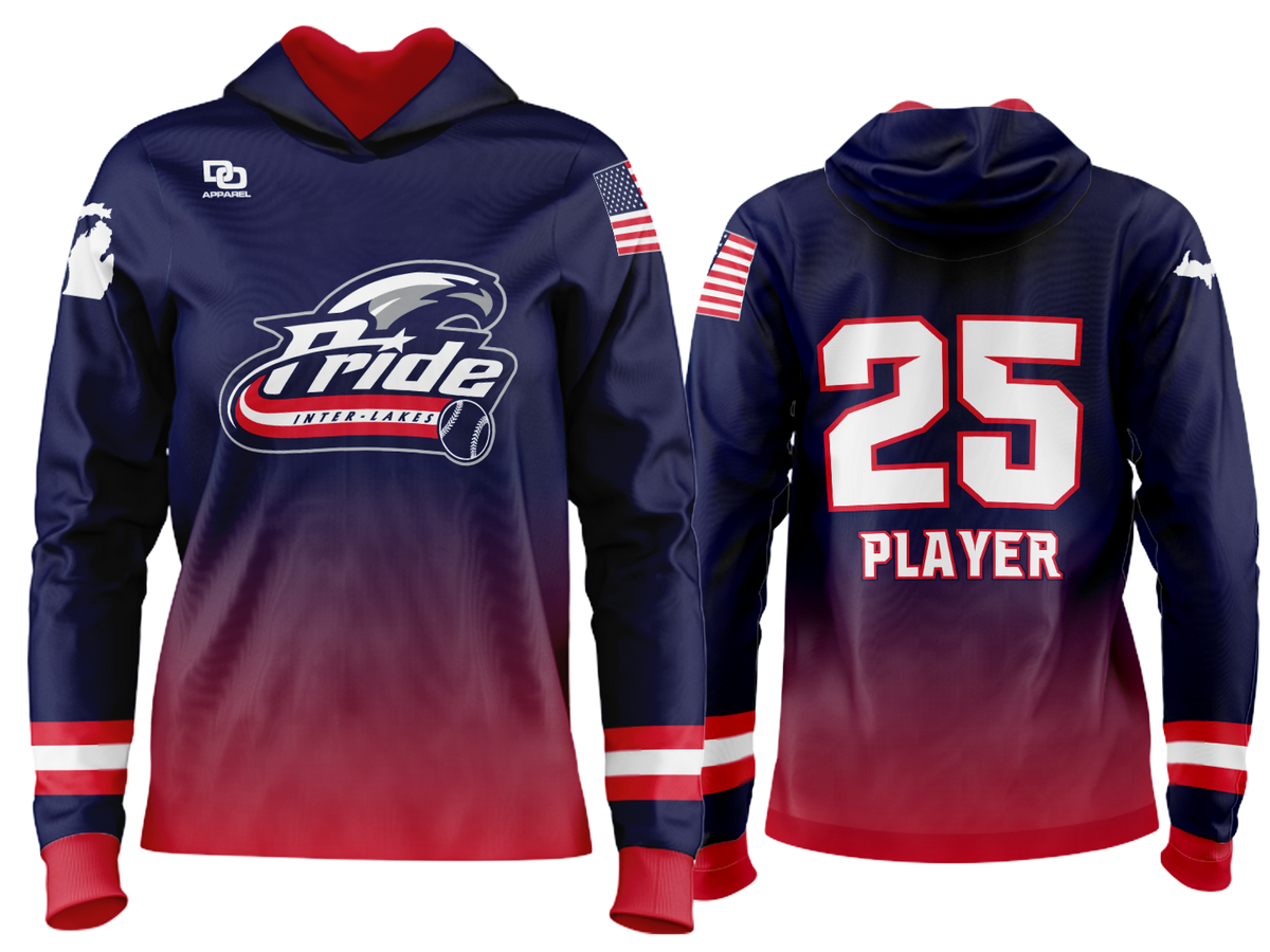 Custom Team Hoodie - Navy Fade