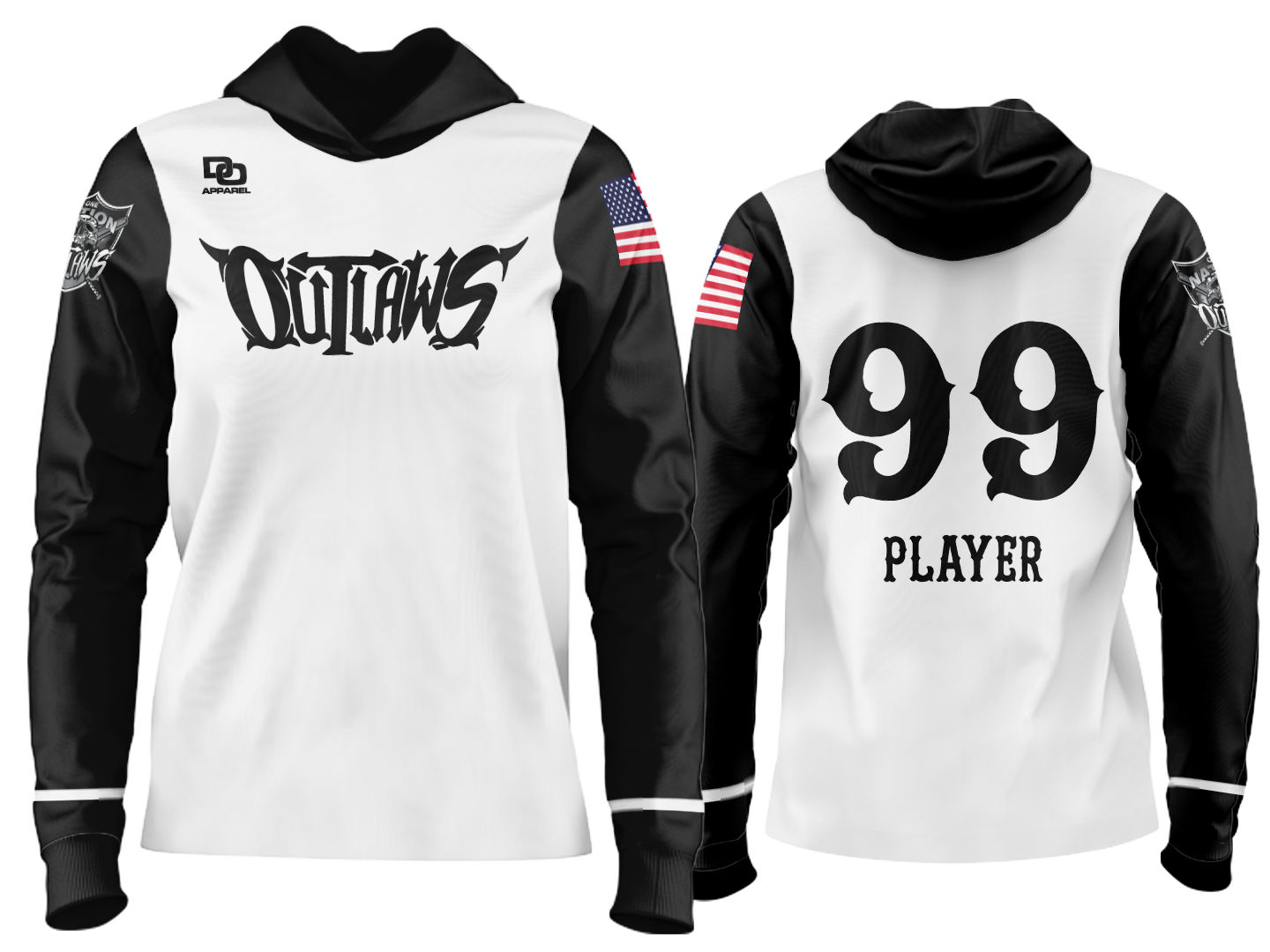 Custom Team Hoodie - 2027 White